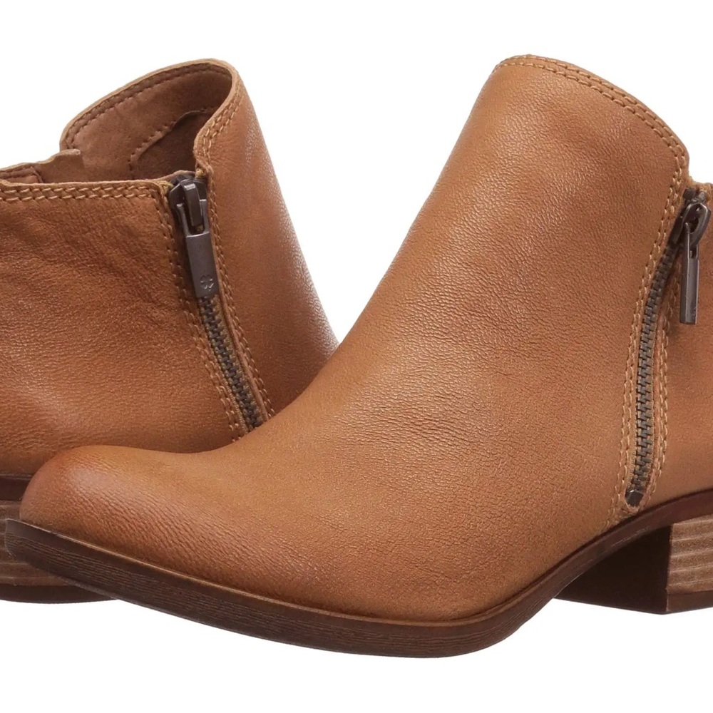 Leather lucky brand boots